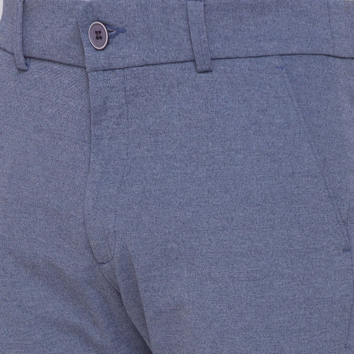 Blue Cropped Fit Men's Chinos by Being Human Clothing - Image 3