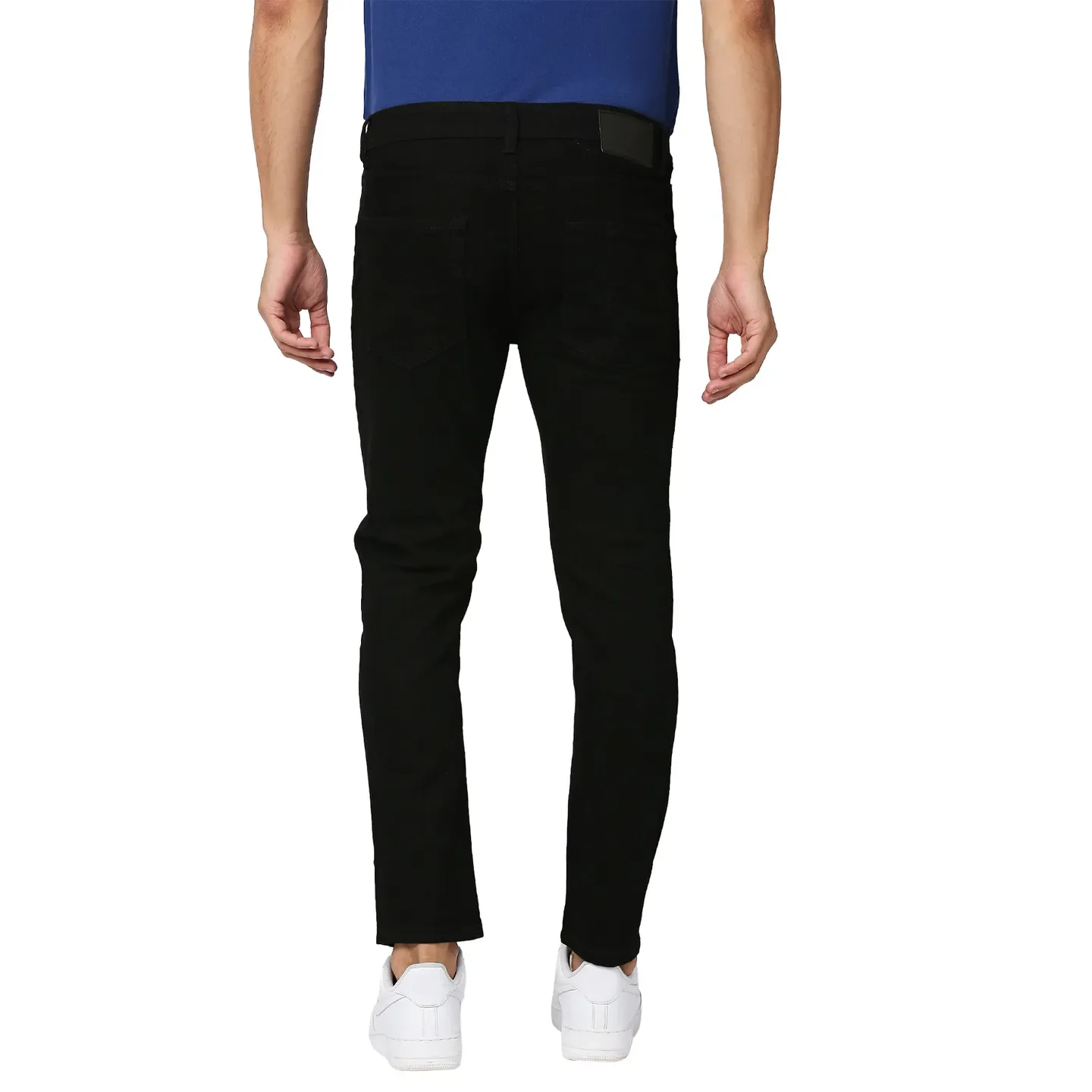 Black Cropped Fit Men's Denims by Being Human Clothing - Image 4