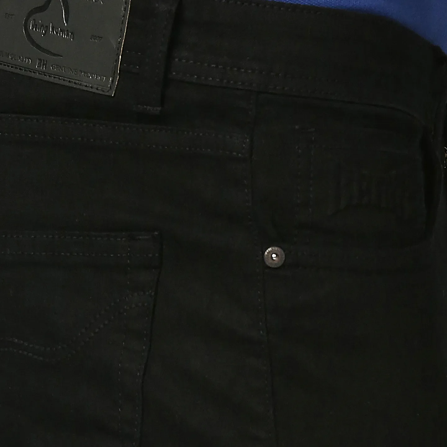 Black Cropped Fit Men's Denims by Being Human Clothing - Image 5
