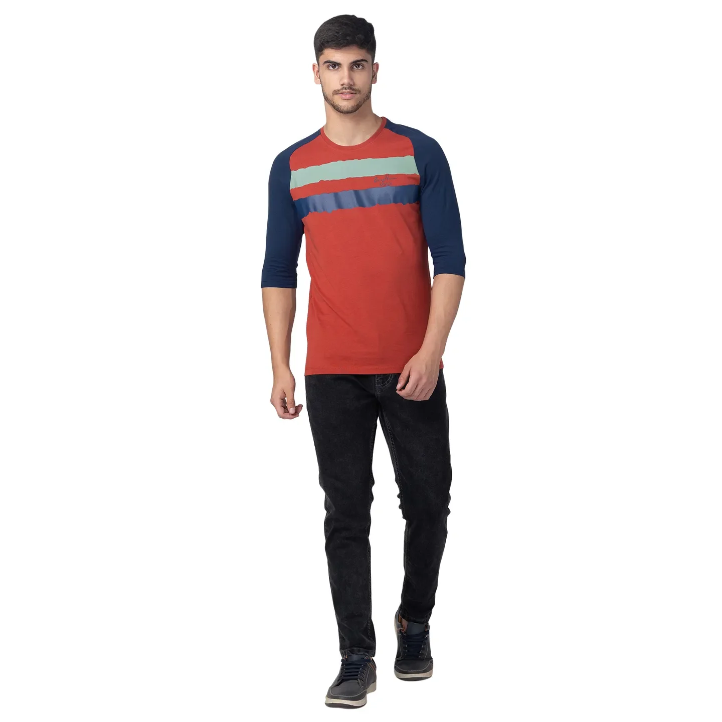 Black Cropped Fit Men's Denims by Being Human Clothing - Image 5
