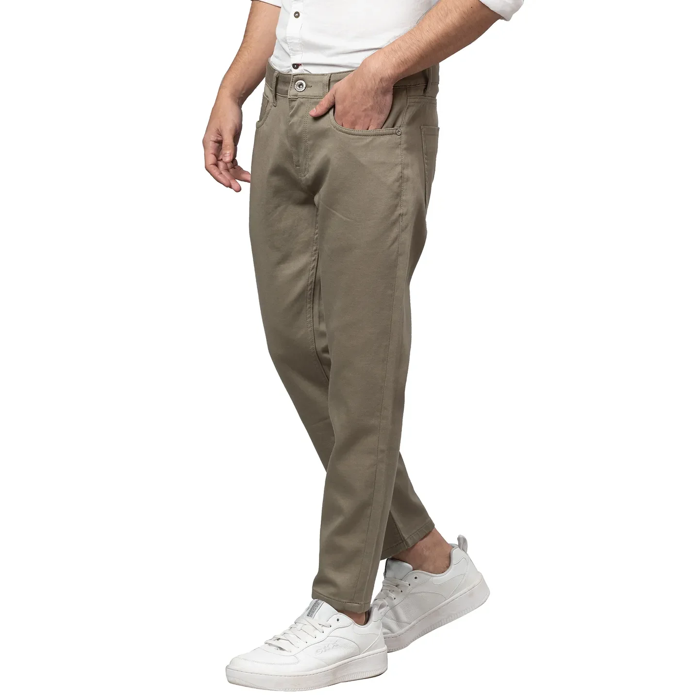 Pista Boot Cut Fit Denims For Men By Being Human Clothing - Image 4