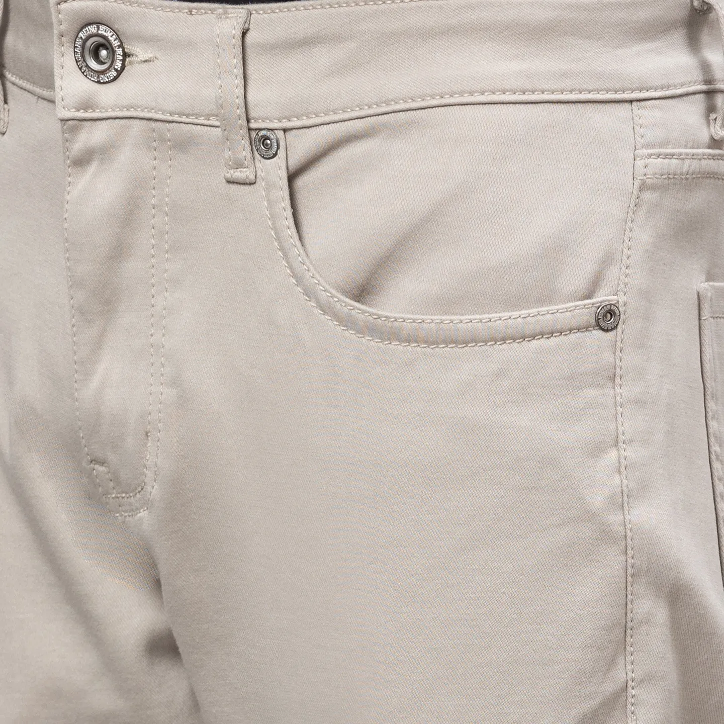 Grey Cropped Fit Men's Denims by Being Human Clothing - Image 5