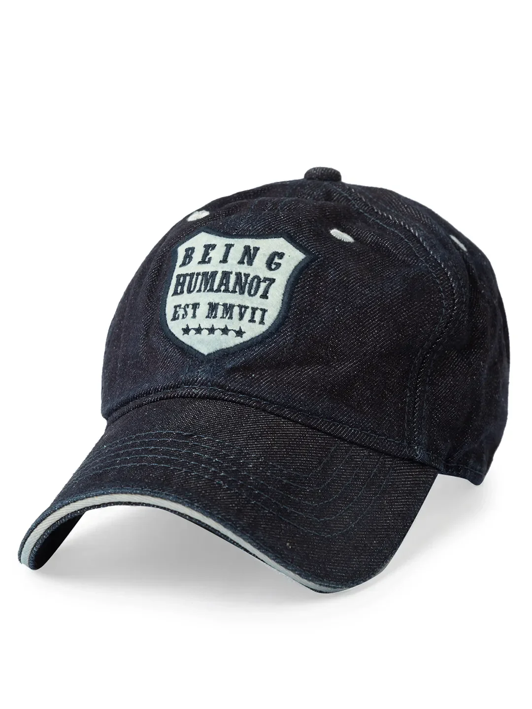 Blue Unisex Cap by Being Human Clothing - Image 2