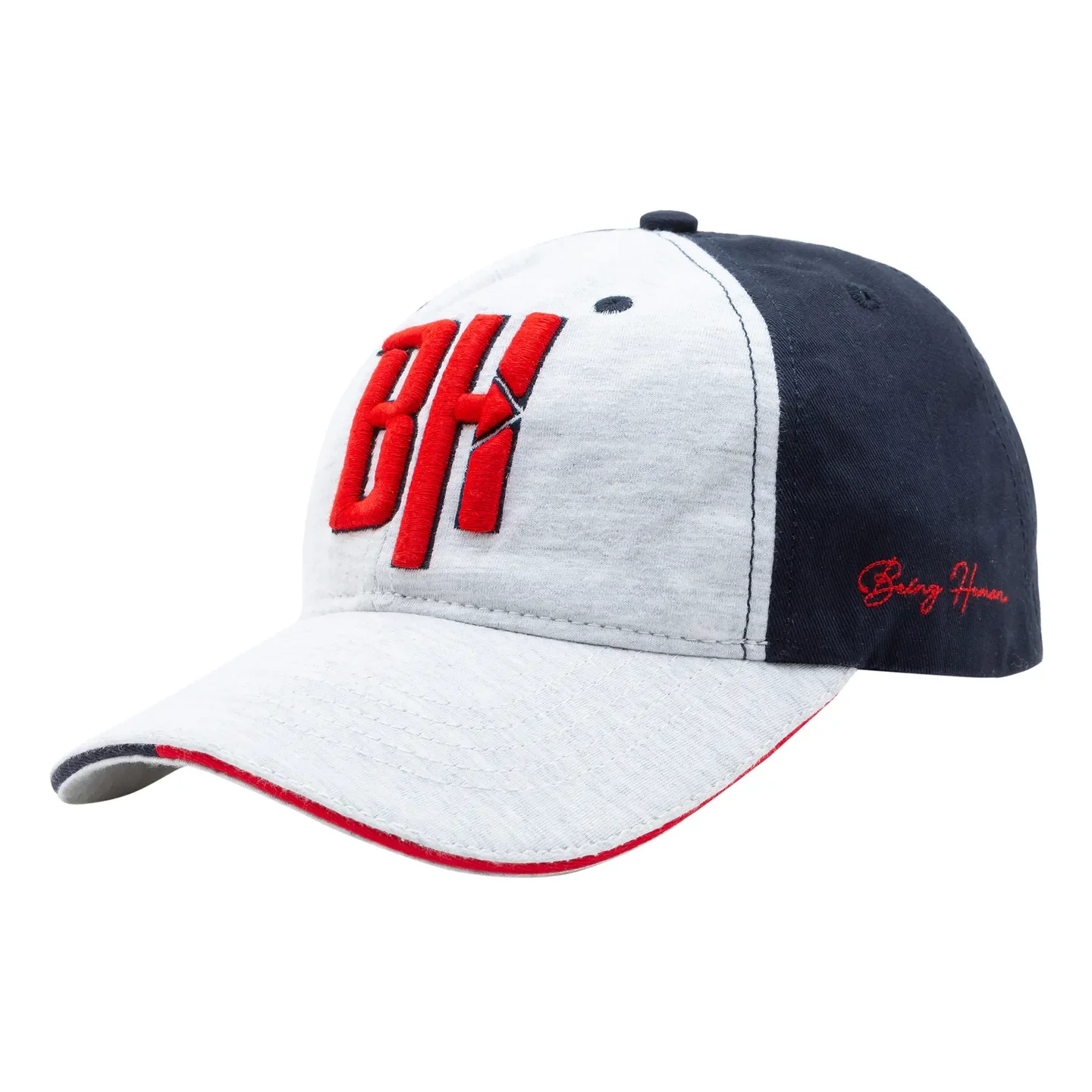 Grey  Cotton Unisex Cap by Being Human Clothing - Image 3