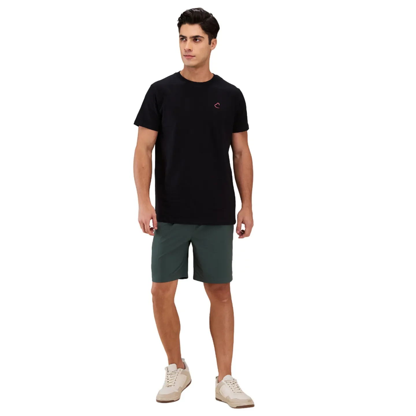 Olive Shorts Fit Men's Shorts by Being Human Clothing - Image 2