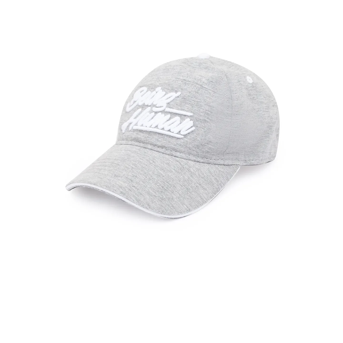 Grey Cotton Unisex Cap by Being Human Clothing - Image 3