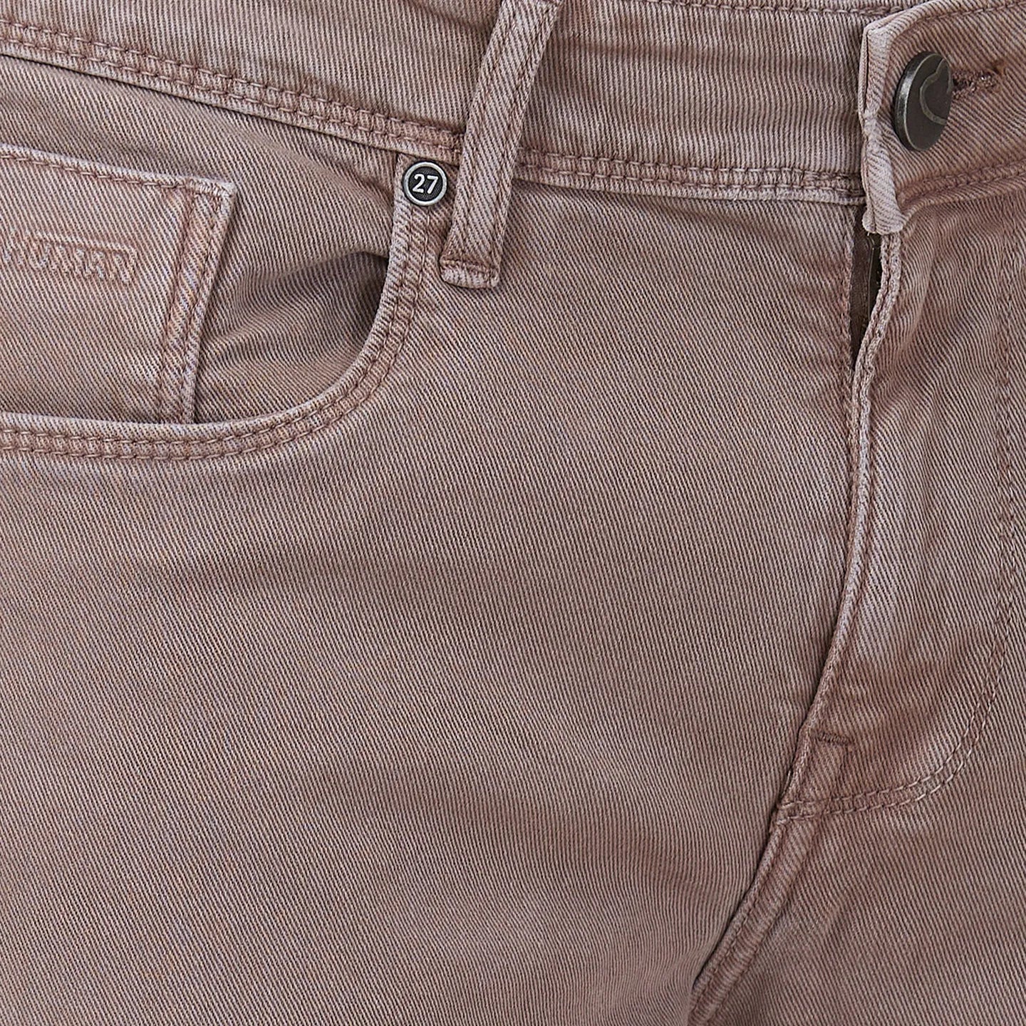 Steel Grey Cropped Fit Denims For Men By Being Human Clothing - Image 5