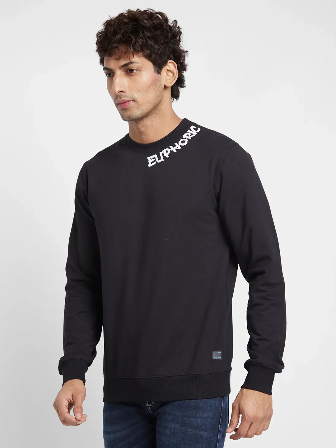 Bottle Green Regular Fit Men's Hoodie by Being Human Clothing - Image 3