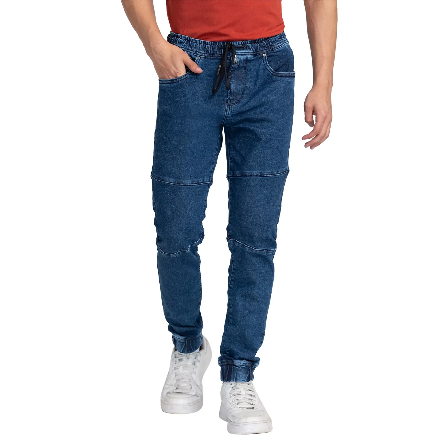 Blue Jogger Fit Men's Denims by Being Human Clothing