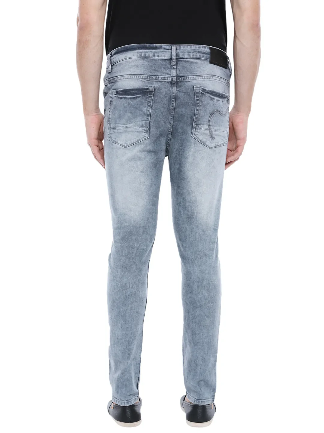 Grey Jogger Fit Men's Denims by Being Human Clothing - Image 6