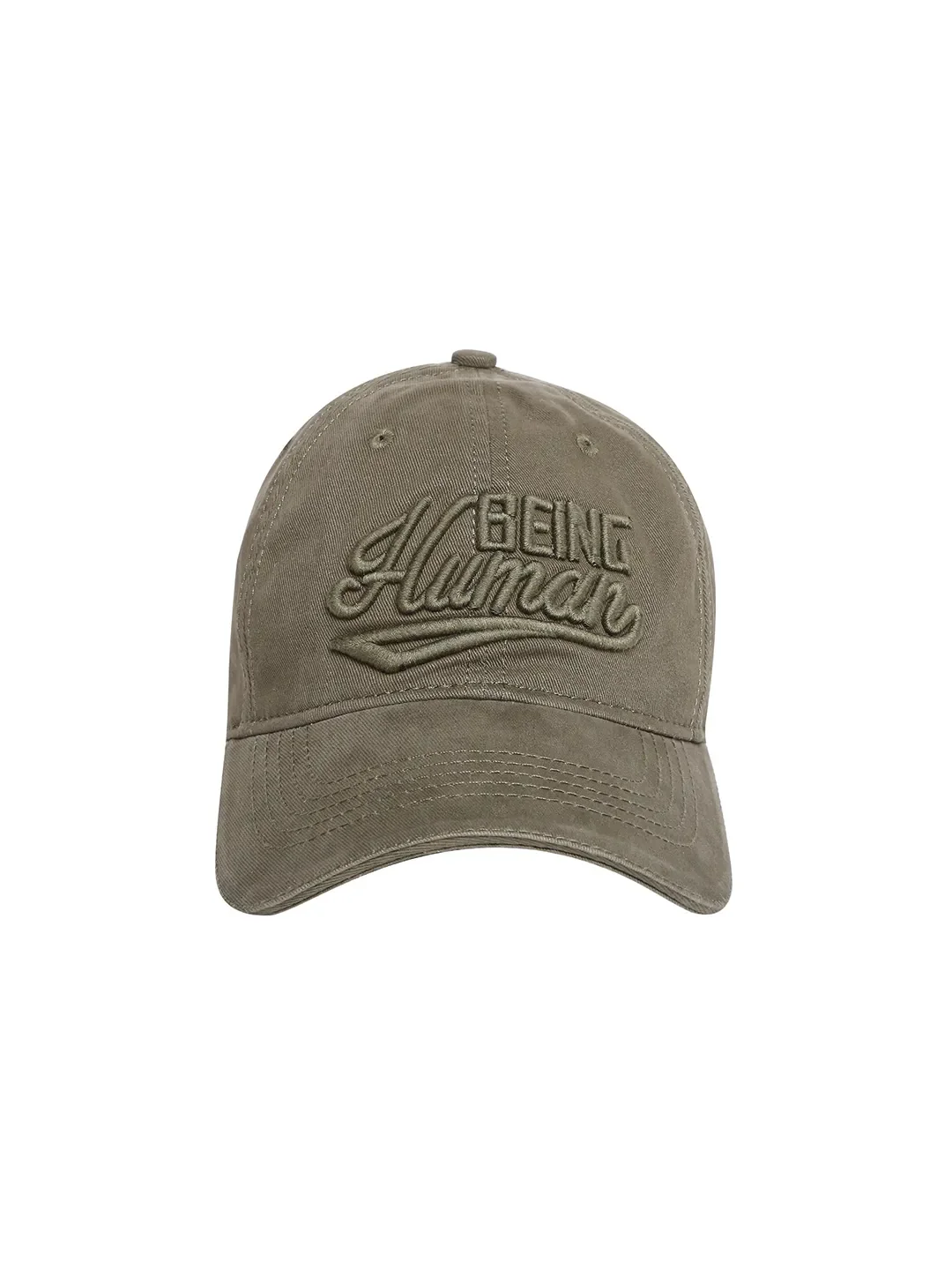 Green Unisex Cap by Being Human Clothing