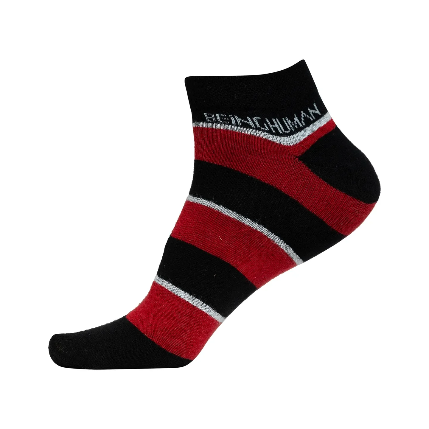 Multicolor Ankle Length Cotton Men's Socks by Being Human Clothing