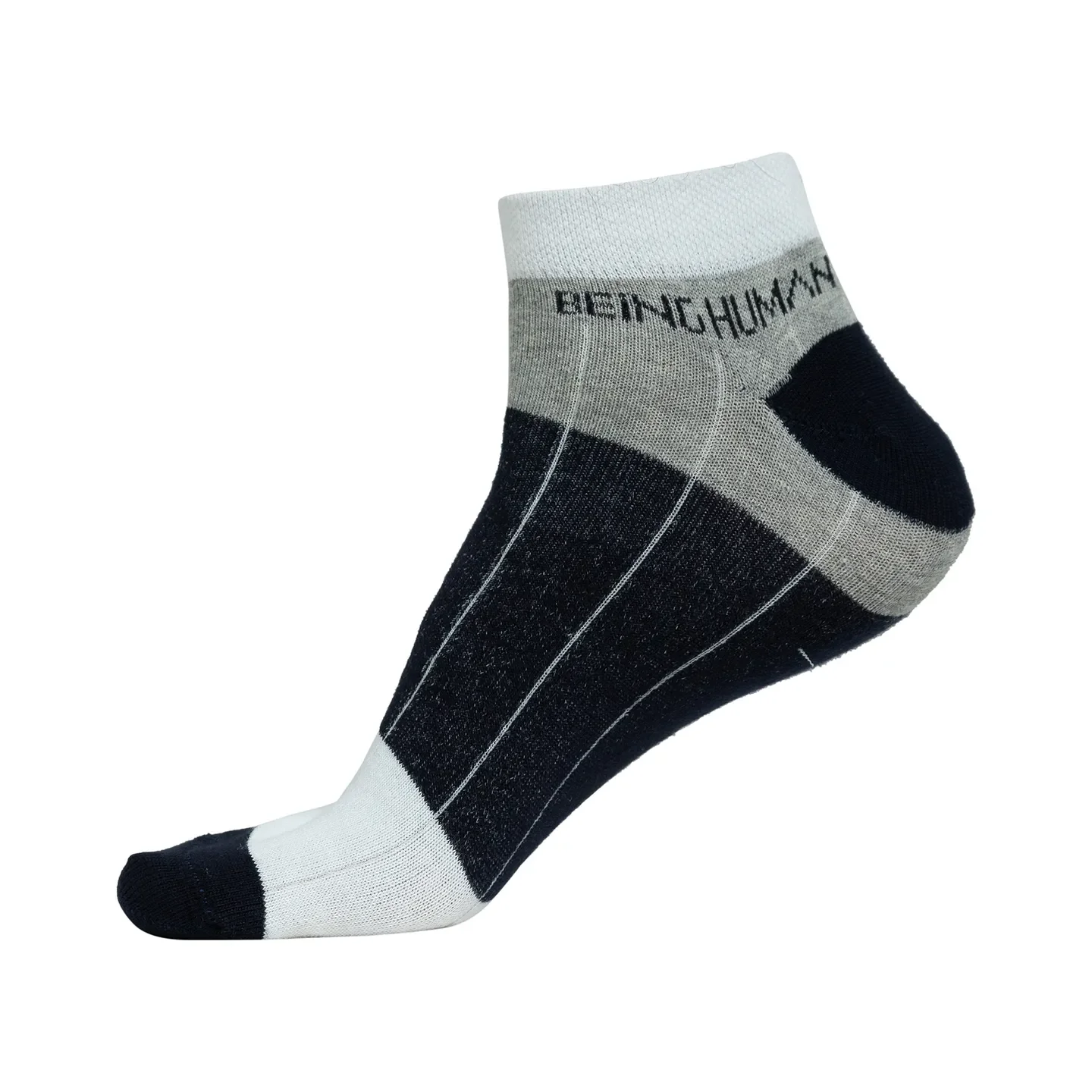 Multicolor Ankle Length Cotton Men's Socks by Being Human Clothing - Image 2