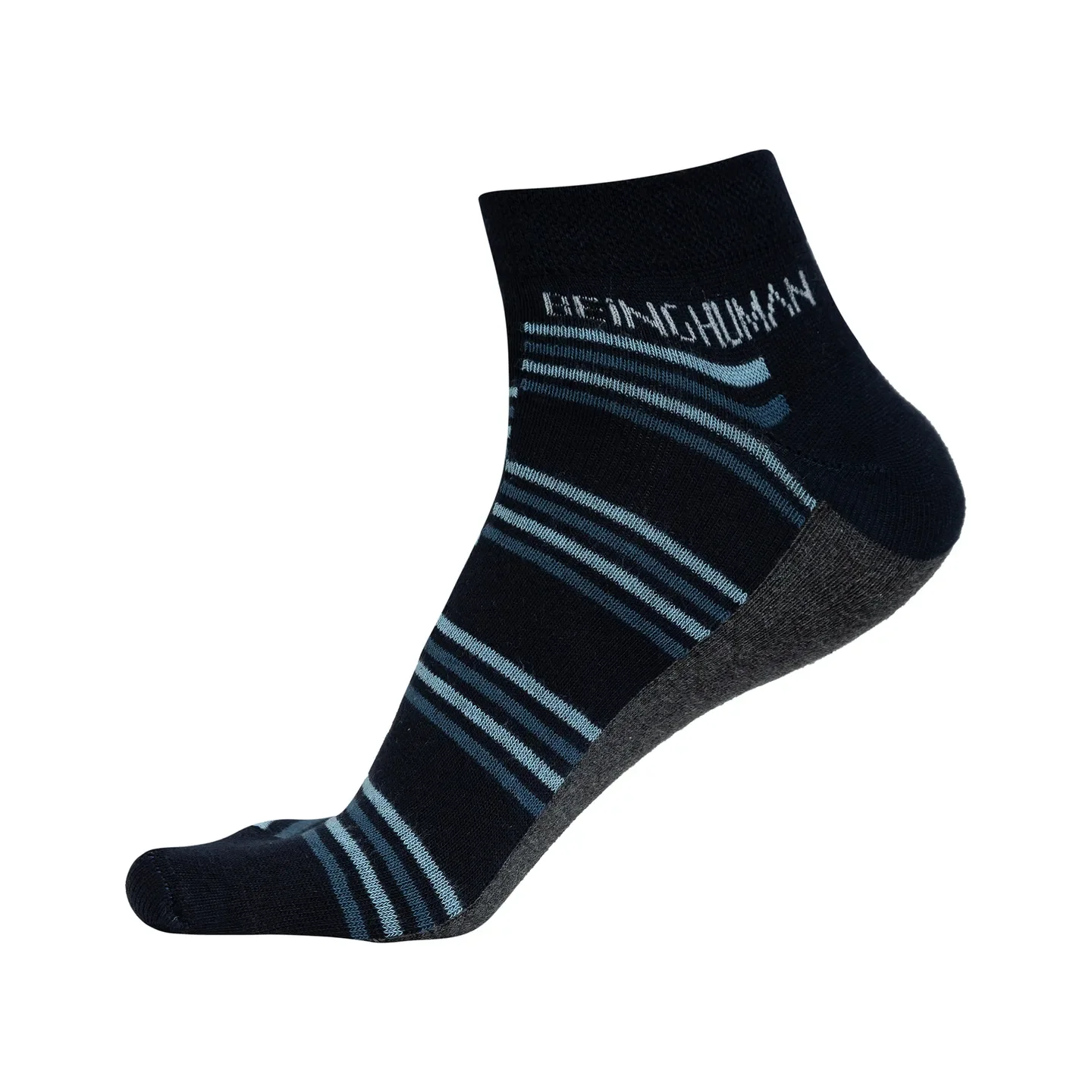 Multicolor Ankle Length Cotton Men's Socks by Being Human Clothing - Image 3