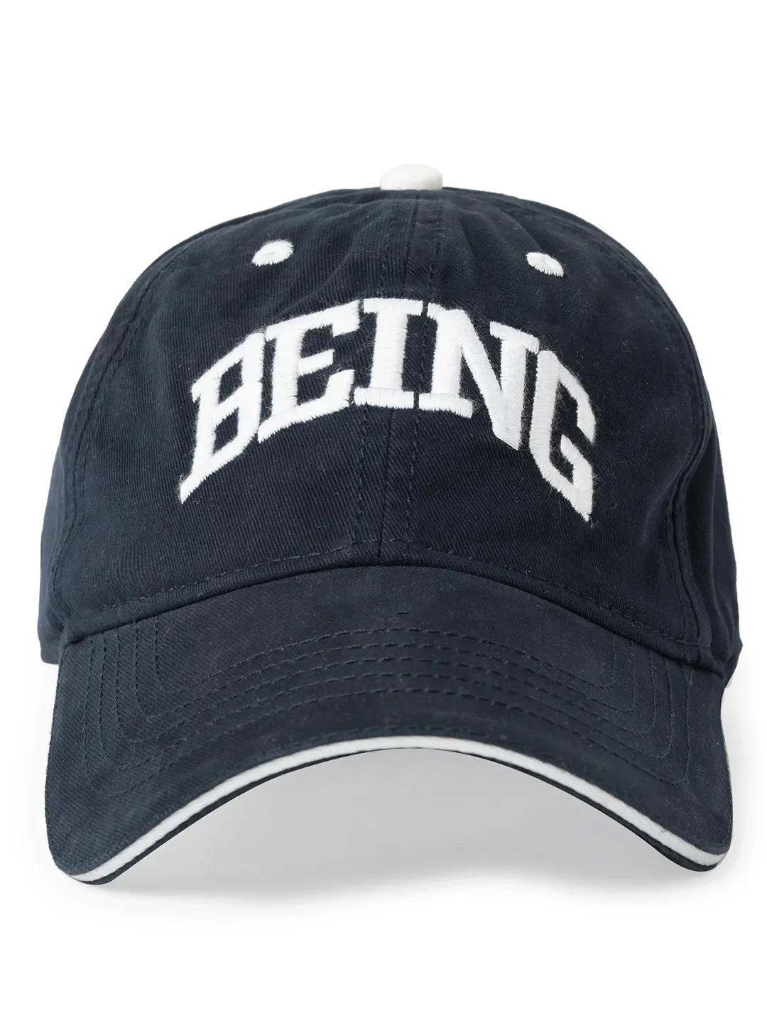 Blue Unisex Cap by Being Human Clothing