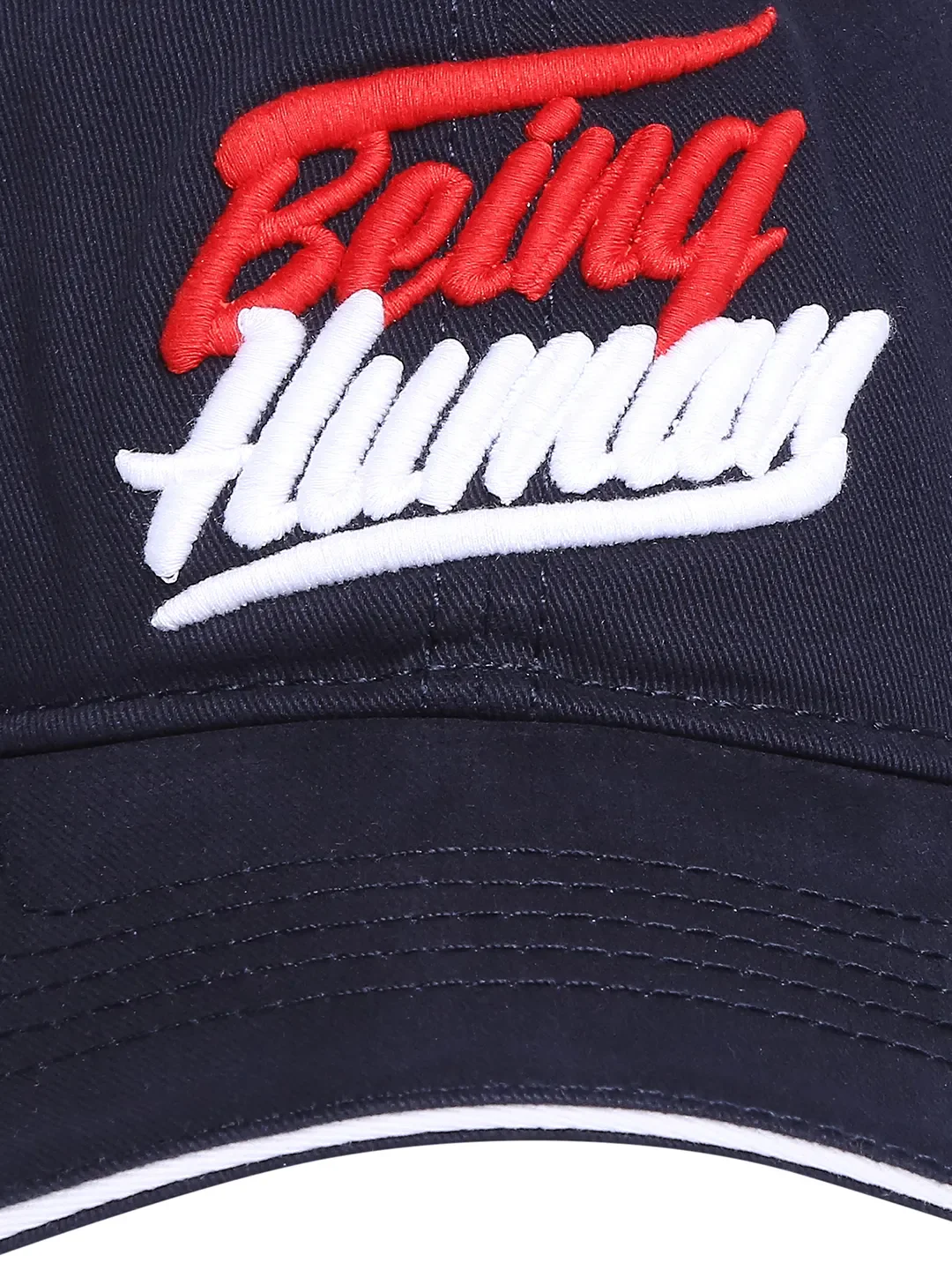 Navy Cotton Unisex Cap by Being Human Clothing - Image 4