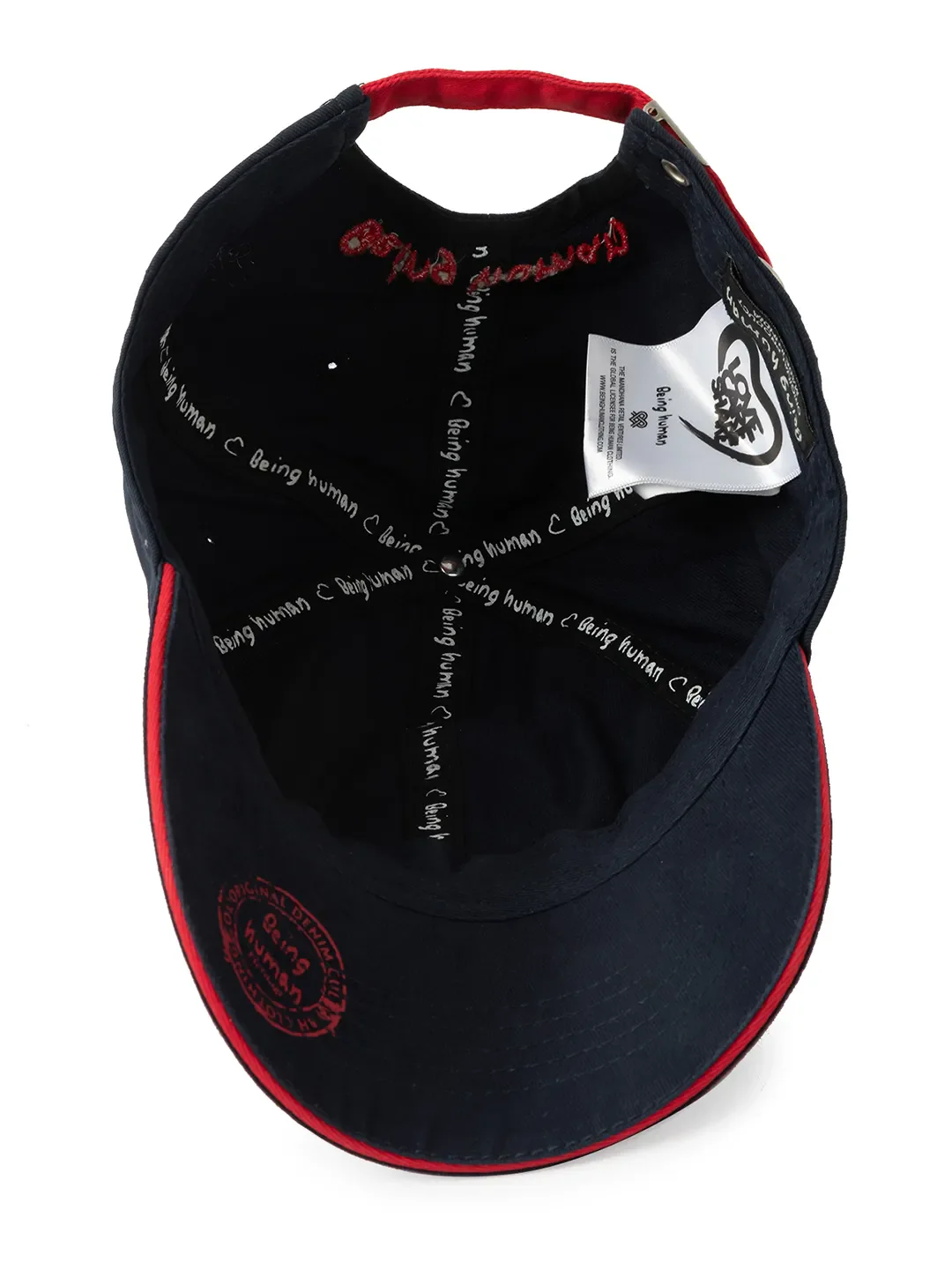 Blue Unisex Cap by Being Human Clothing - Image 3