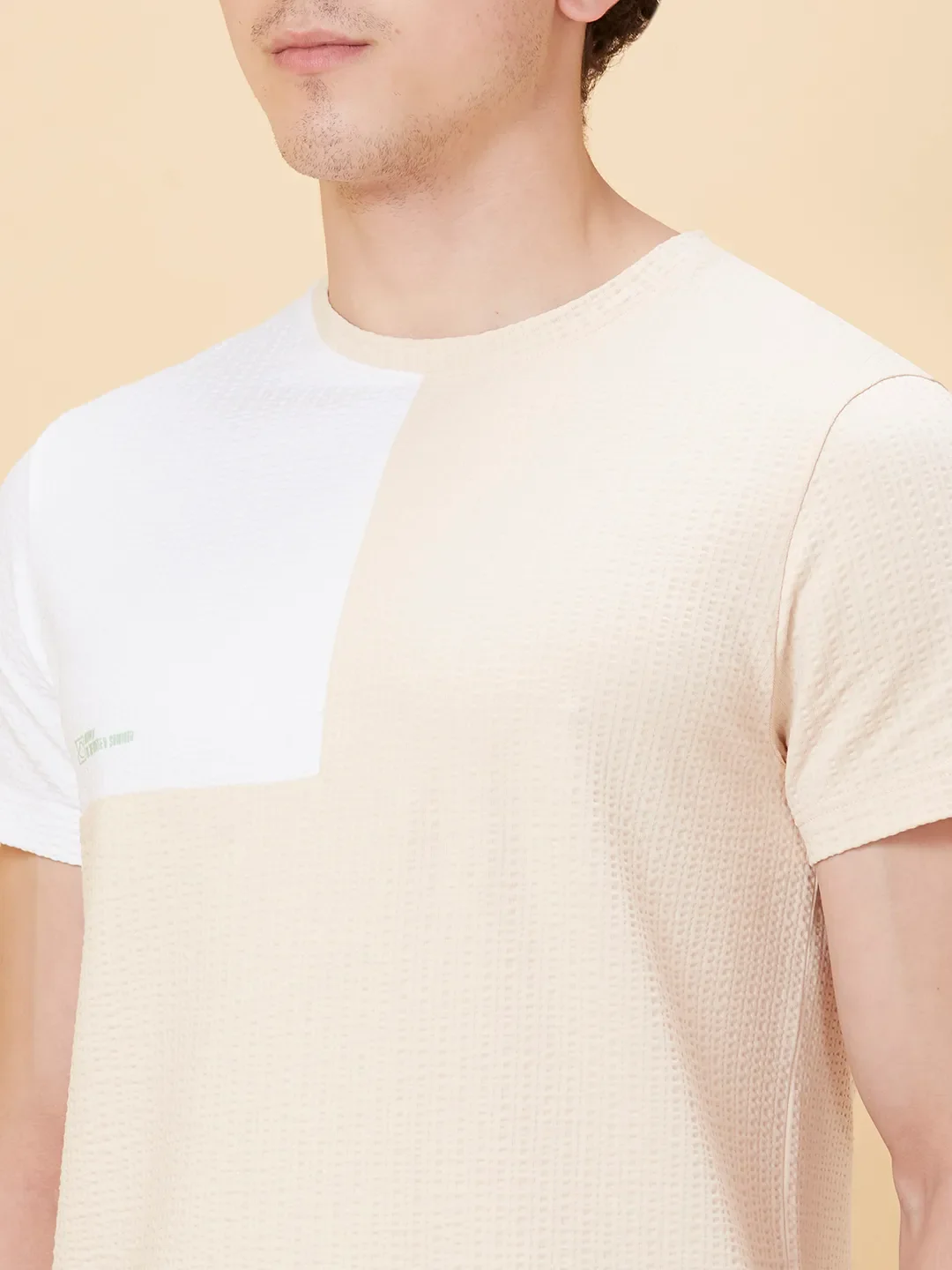 Orange Regular Fit Men's Short Sleeves T-Shirt by Being Human Clothing - Image 5
