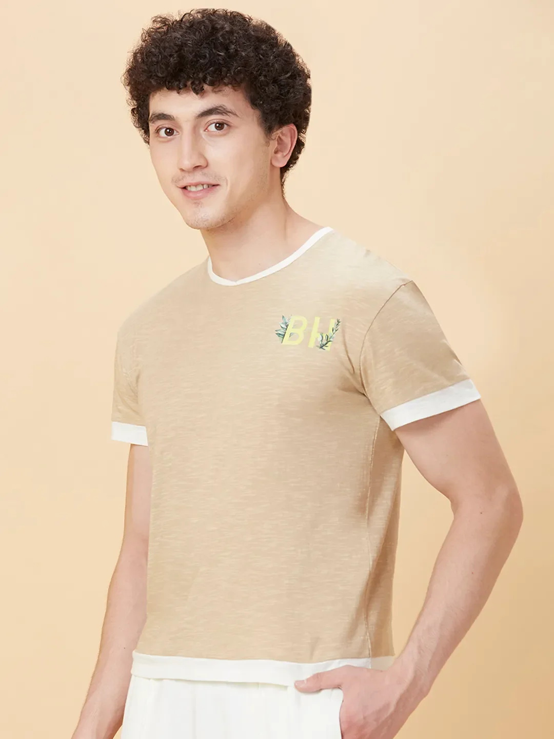 Irish Regular Fit Round Neck Men's T-Shirt by Being Human Clothing - Image 3