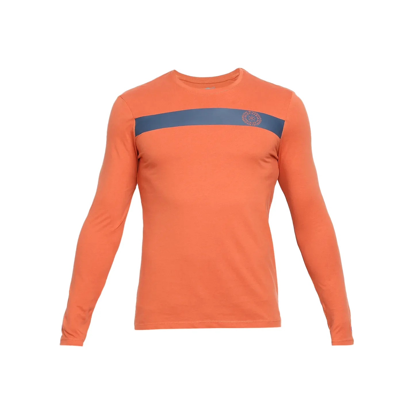 Brown Regular Fit Men's Long Sleeves T-Shirt by Being Human Clothing - Image 7