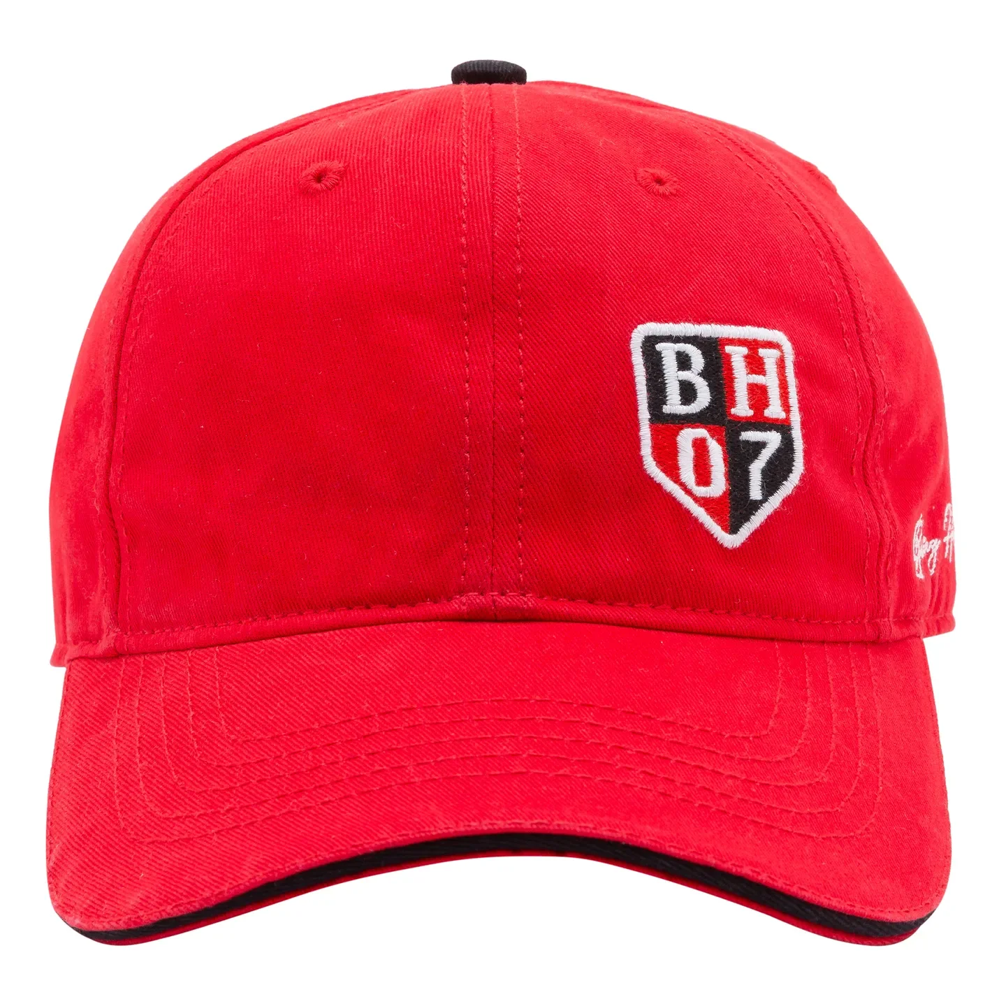 Red Cotton Unisex Cap by Being Human Clothing