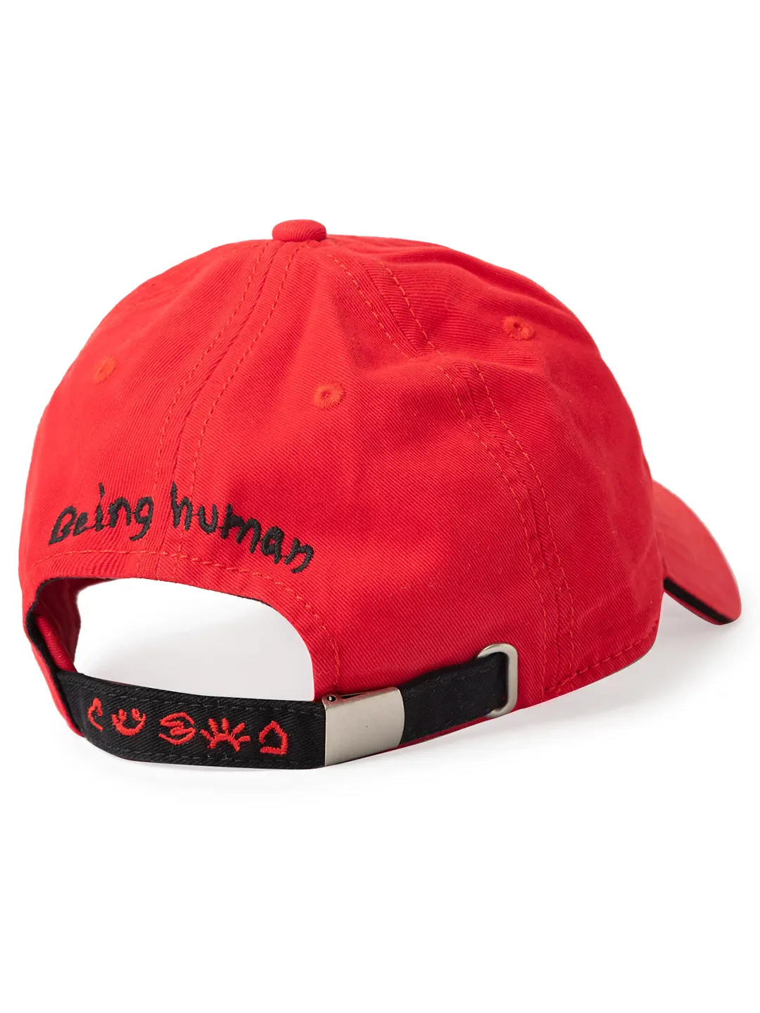 Red Unisex Cap by Being Human Clothing - Image 4