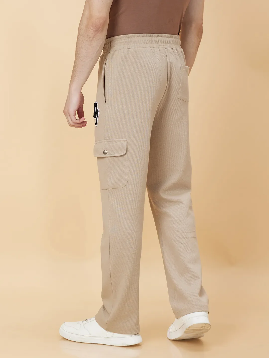 Fawn Regular Fit Track Pants For Men By Being Human Clothing - Image 4