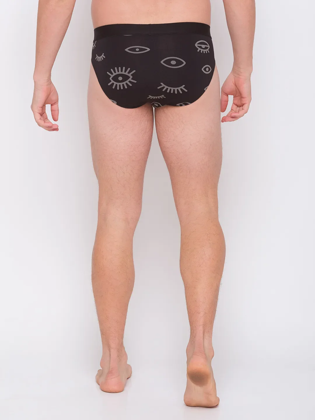 White Regular Fit Cotton Men's Brief by Being Human Clothing - Image 4