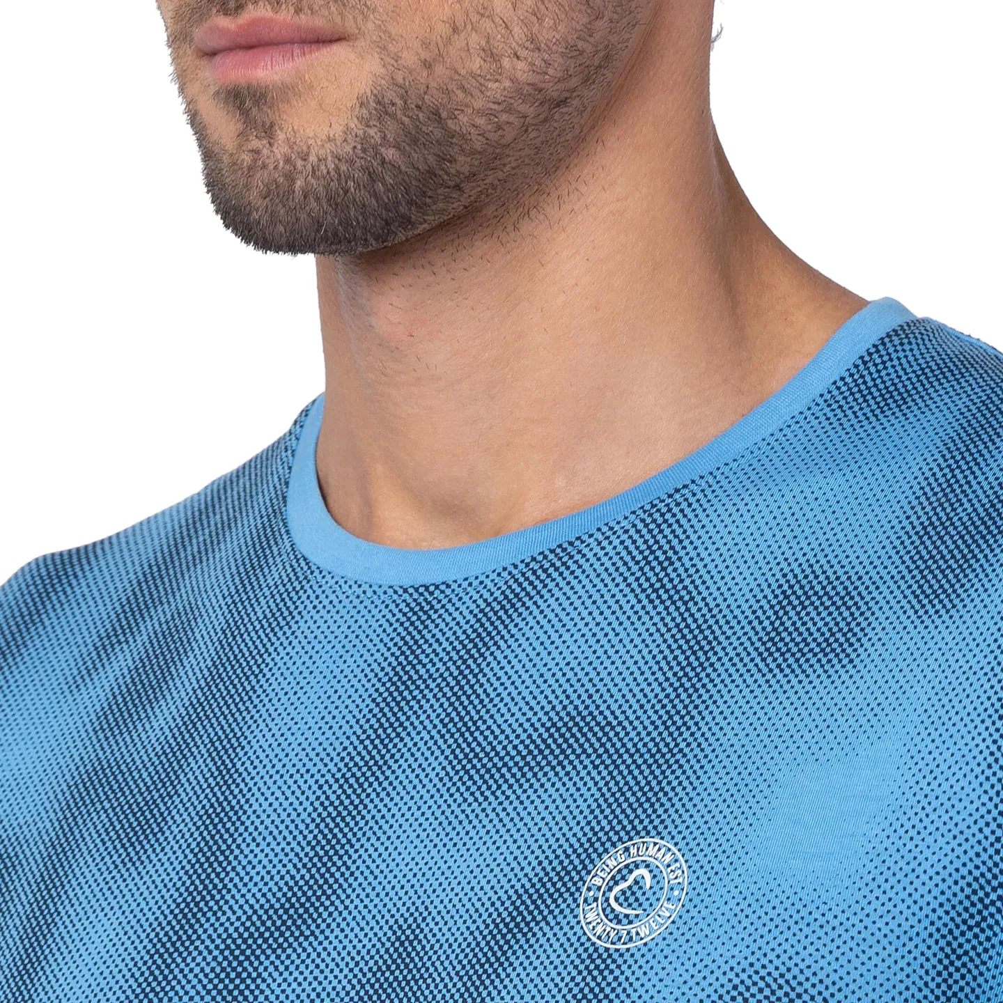 Multicolor Regular Fit Men's Long Sleeves T-Shirt by Being Human Clothing - Image 4