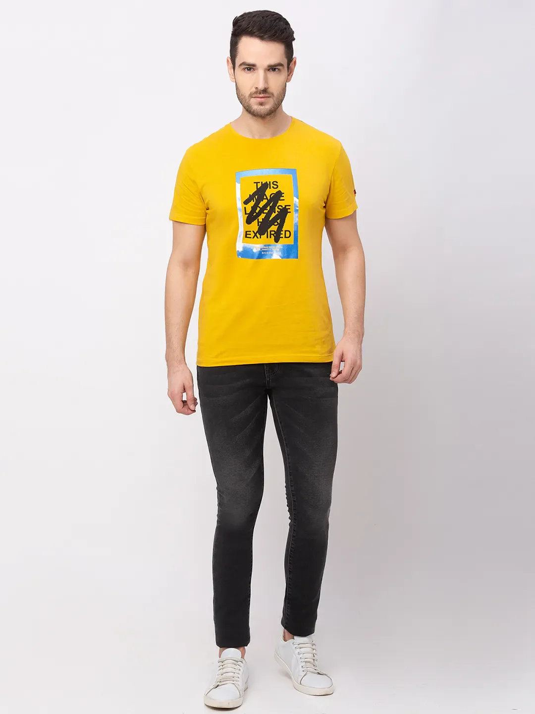 Banana Regular Fit Round Neck Men's T-Shirt by Being Human Clothing - Image 6
