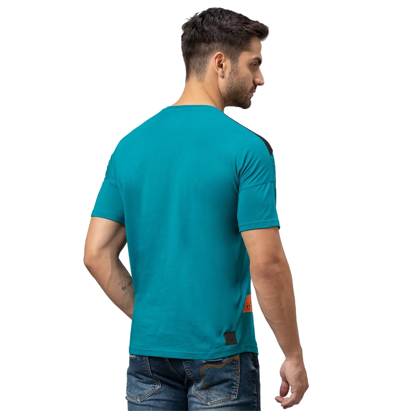 Bayberry Regular Fit Round Neck Men's T-Shirt by Being Human Clothing - Image 3