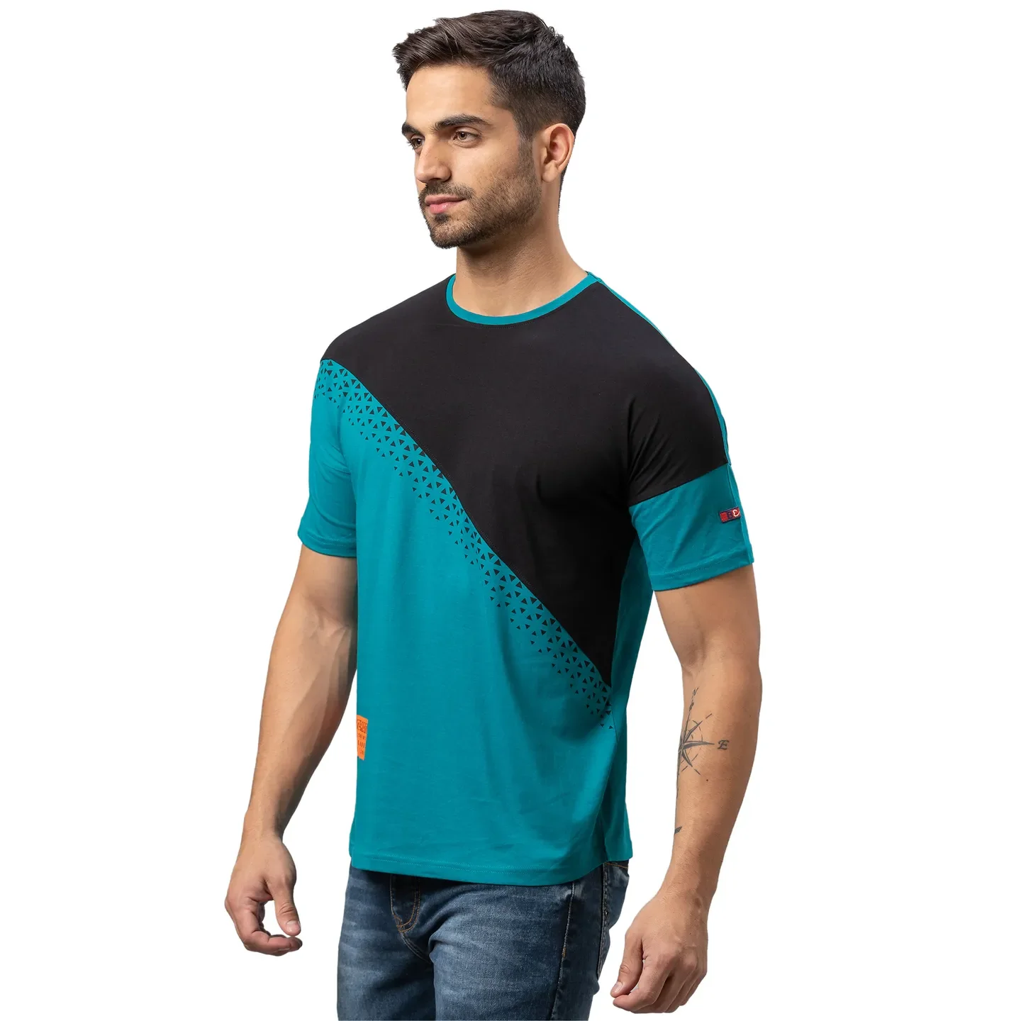 Bayberry Regular Fit Round Neck Men's T-Shirt by Being Human Clothing - Image 4