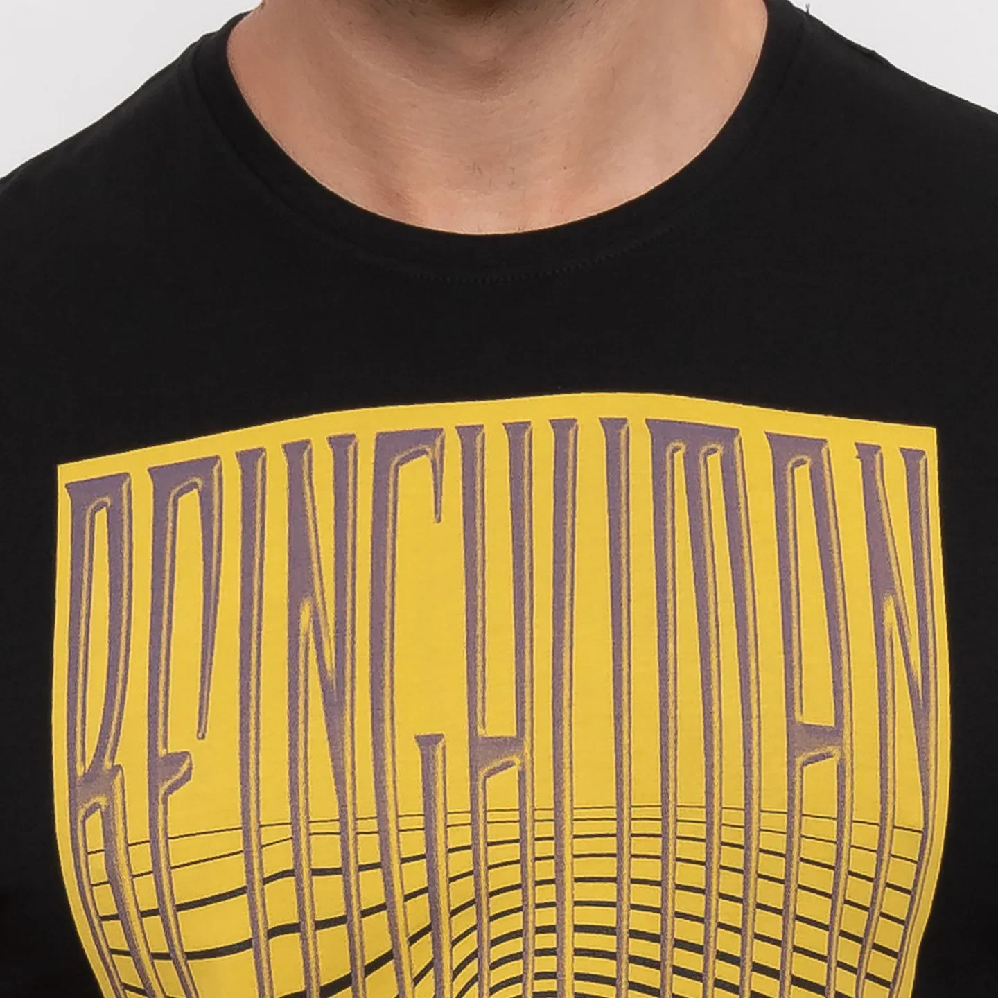 Black Regular Fit Men's Short Sleeves T-Shirt by Being Human Clothing - Image 4