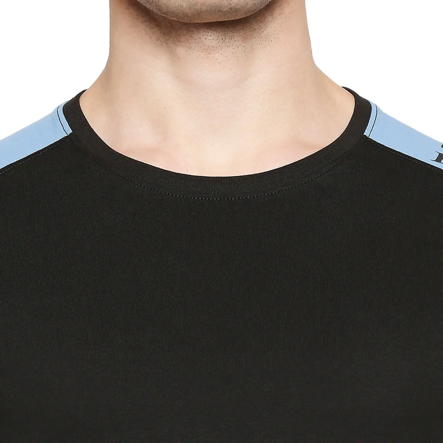 Black Regular Fit Men's Short Sleeves T-Shirt by Being Human Clothing - Image 12