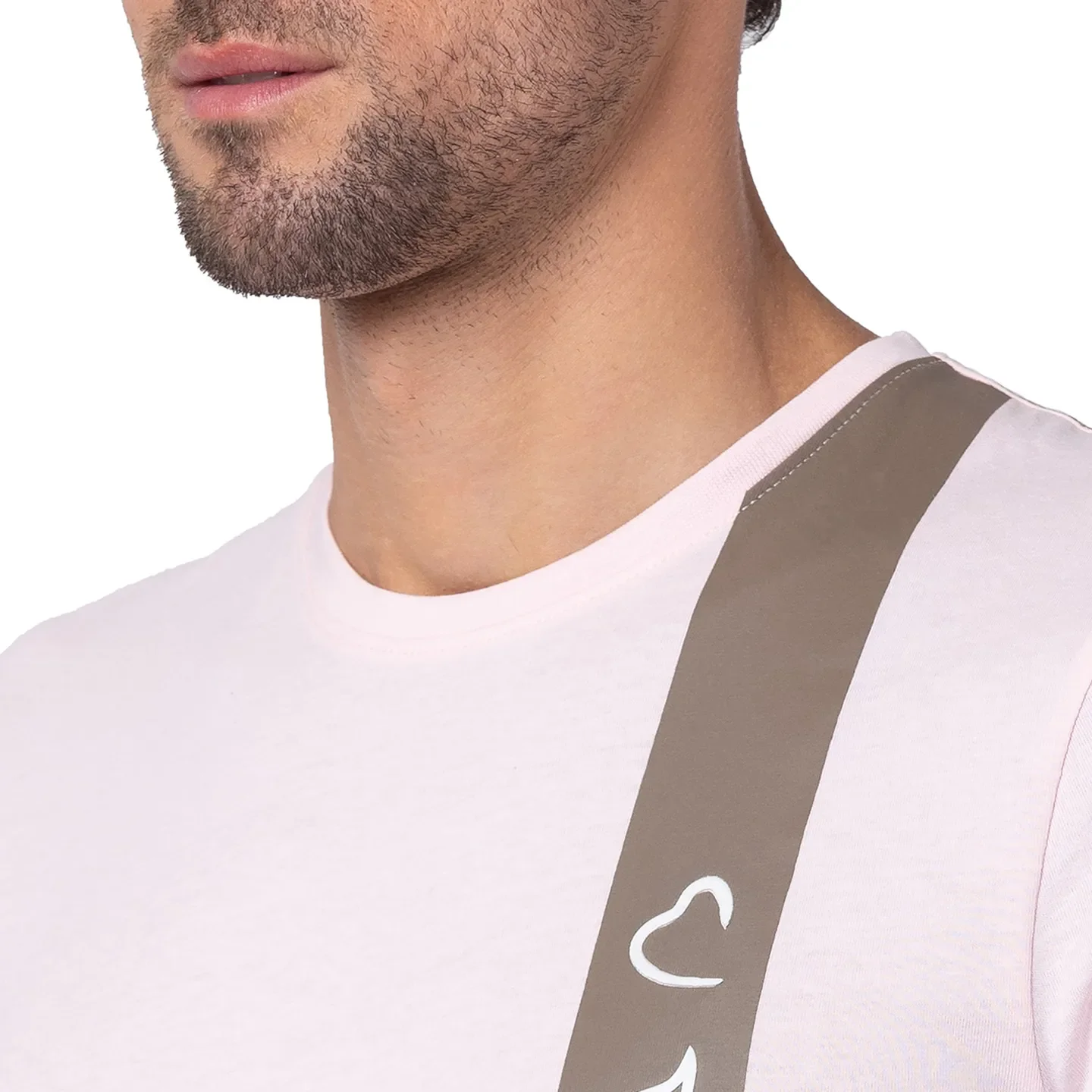 Pink Regular Fit Men's Short Sleeves T-Shirt by Being Human Clothing - Image 5
