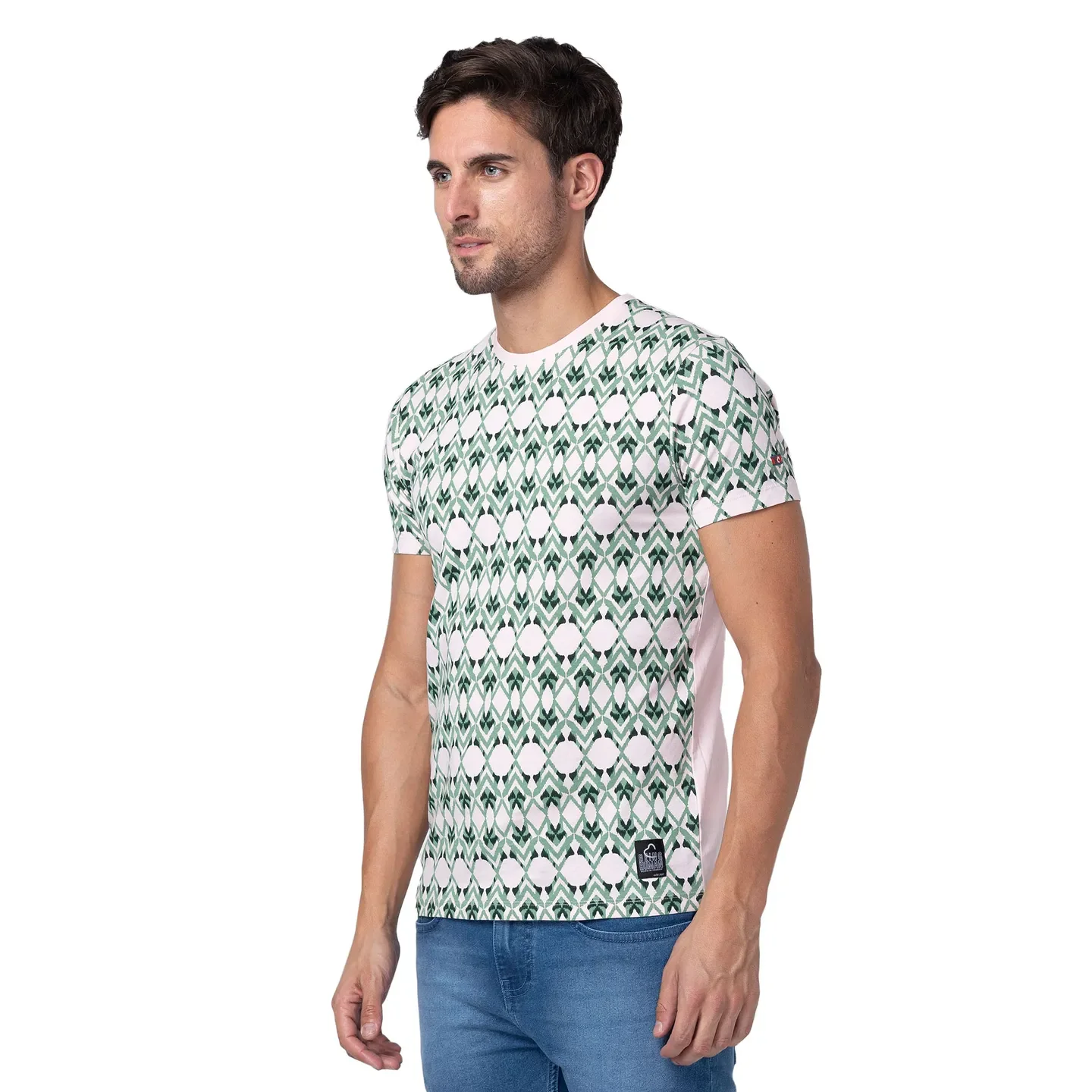 Blushing Bride Regular Fit Round Neck Men's T-Shirt by Being Human Clothing - Image 4