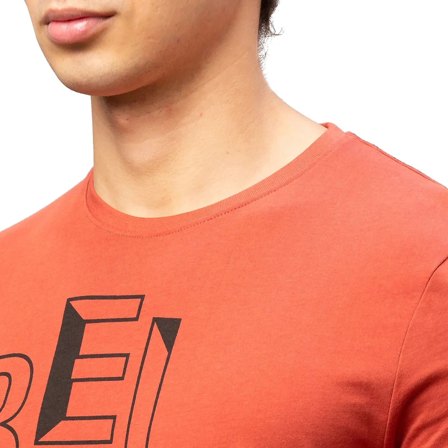 Red Regular Fit Men's Short Sleeves T-Shirt by Being Human Clothing - Image 5