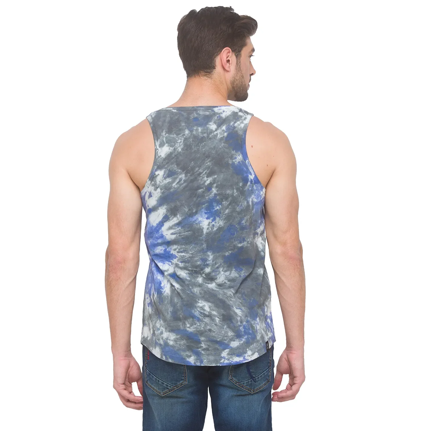 Charcoal Regular Fit Round Neck Men's T-Shirt by Being Human Clothing - Image 2