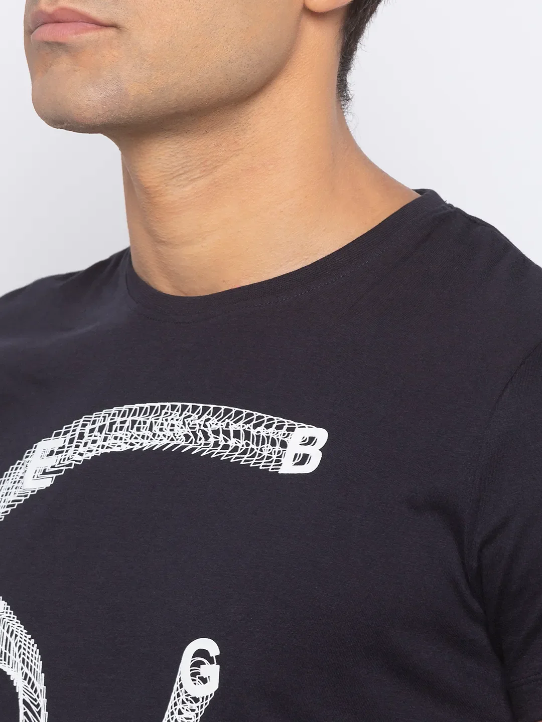 Green Regular Fit Men's Short Sleeves T-Shirt by Being Human Clothing - Image 4