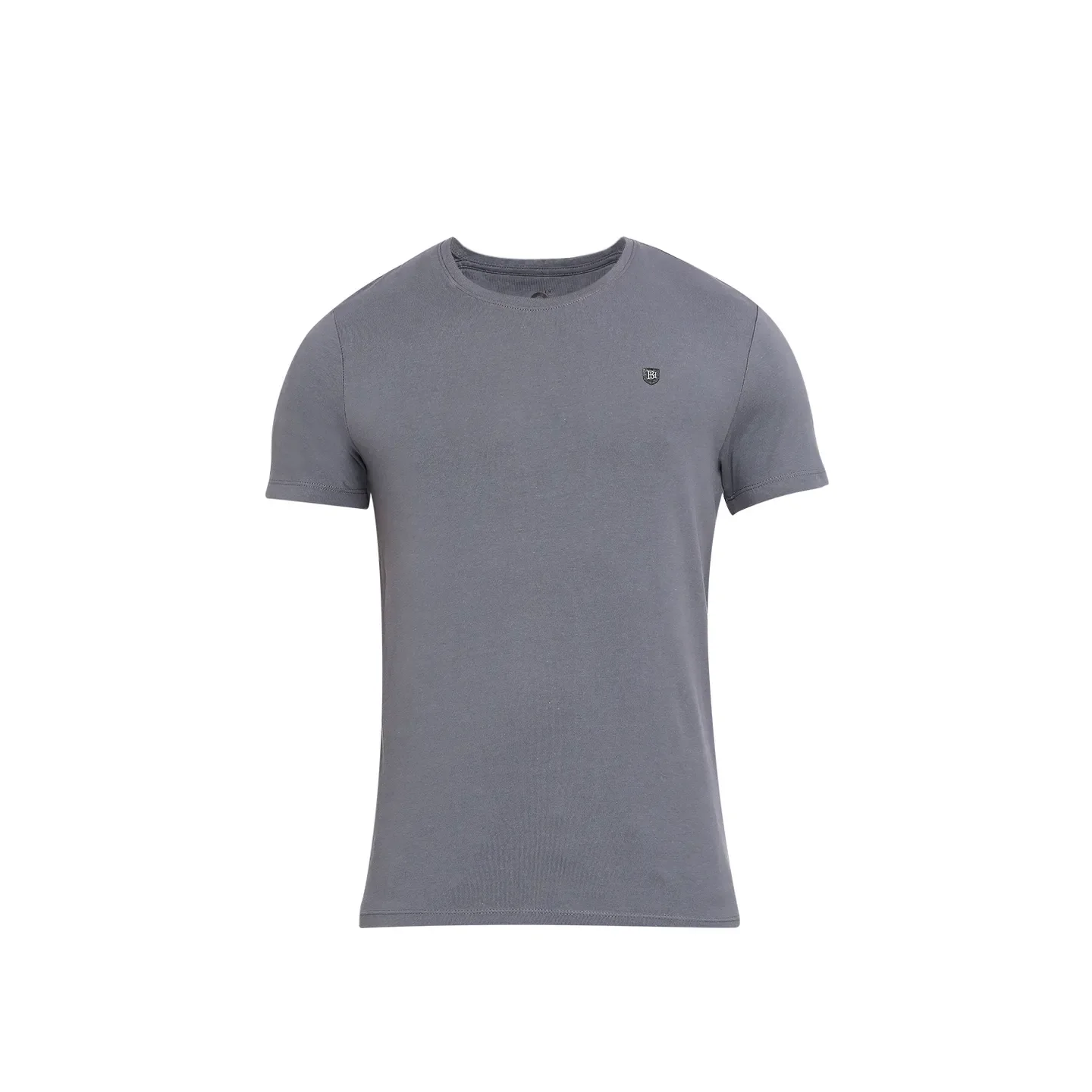 Grey Regular Fit Men's Short Sleeves T-Shirt by Being Human Clothing - Image 13
