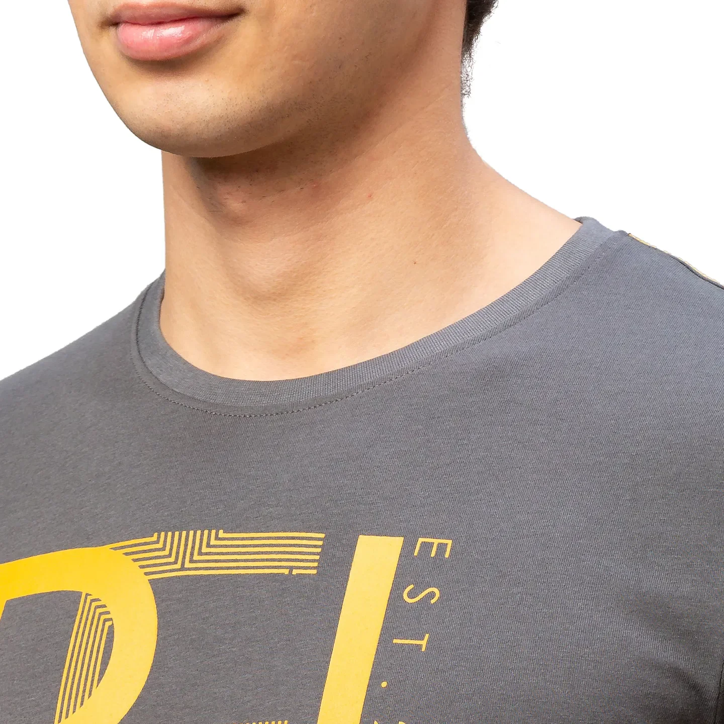 Green Regular Fit Men's Short Sleeves T-Shirt by Being Human Clothing - Image 5