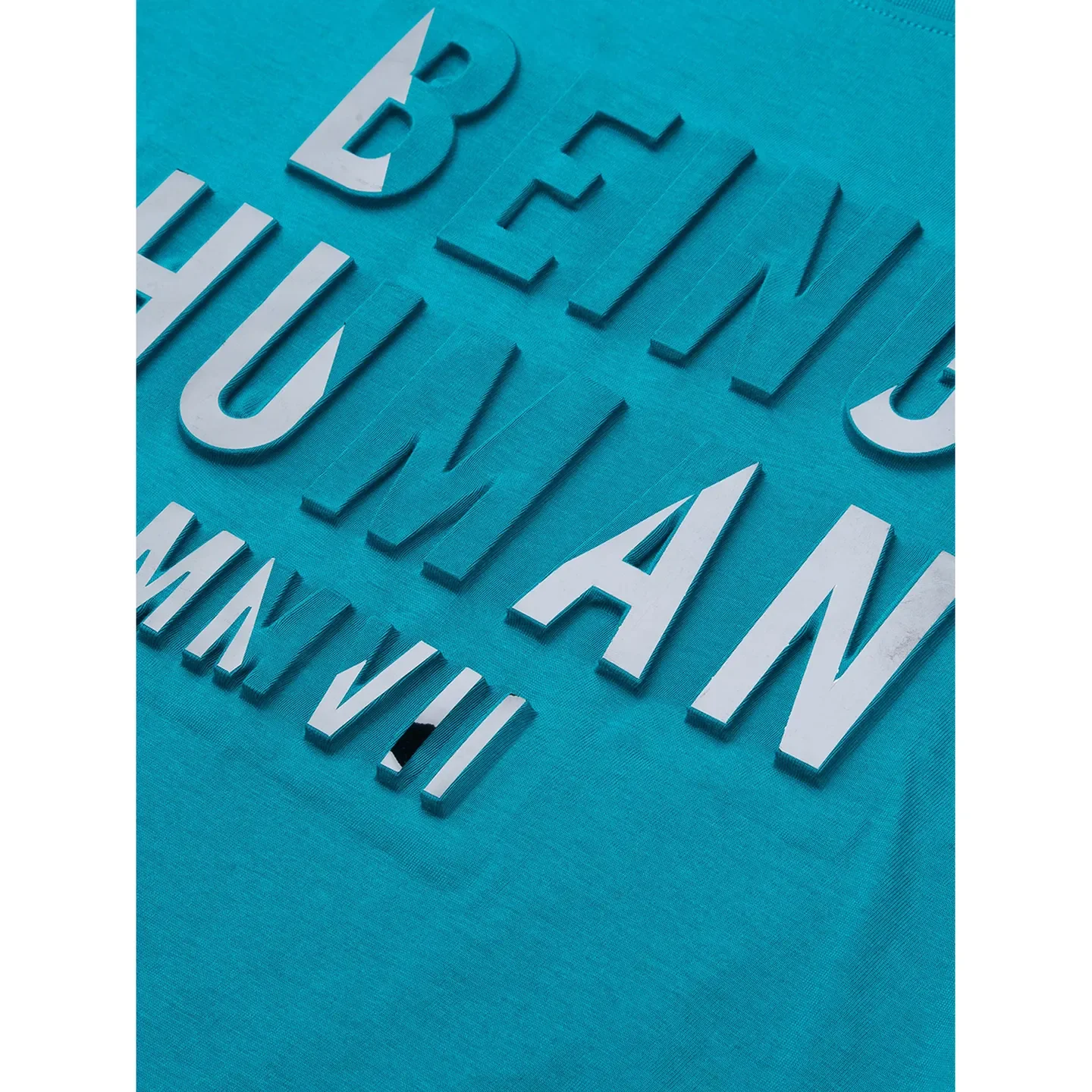 Blue Regular Fit Men's Short Sleeves T-Shirt by Being Human Clothing - Image 10