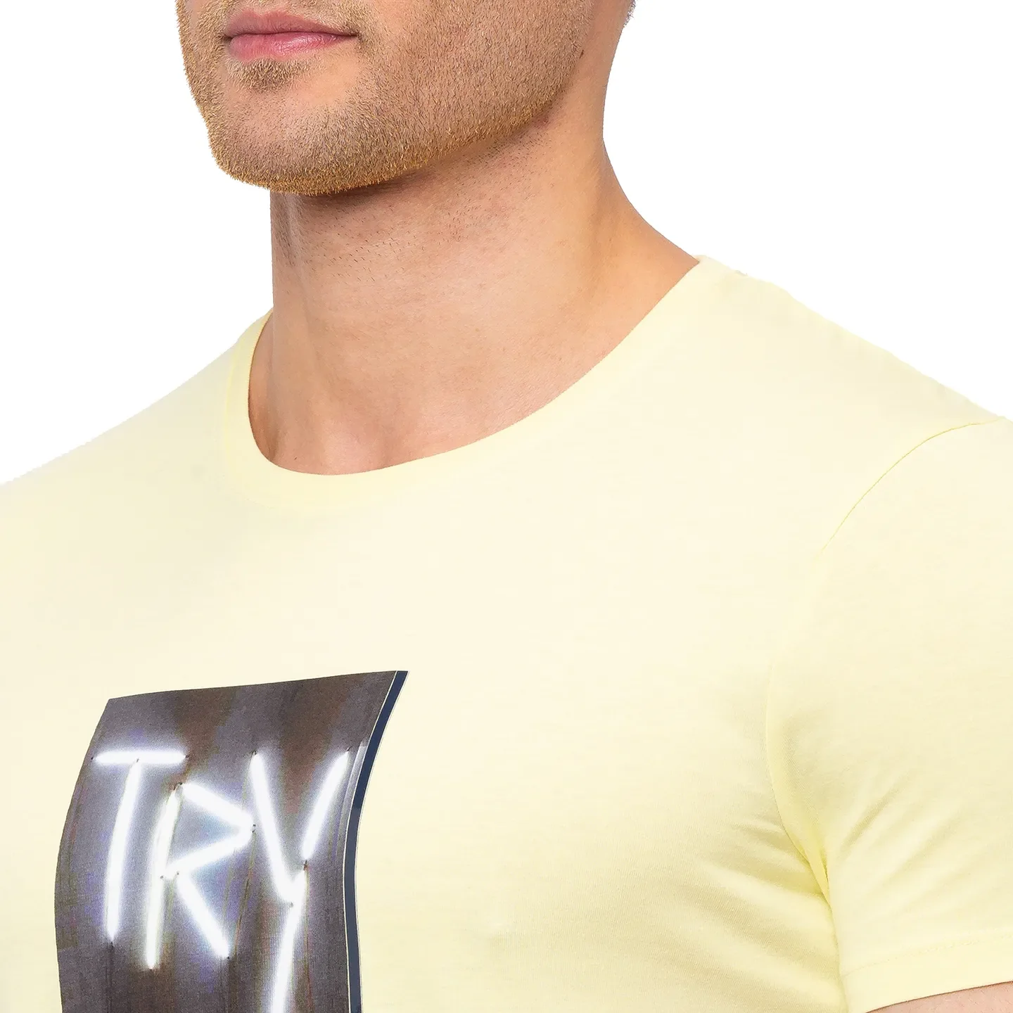 Grey Regular Fit Men's Short Sleeves T-Shirt by Being Human Clothing - Image 3