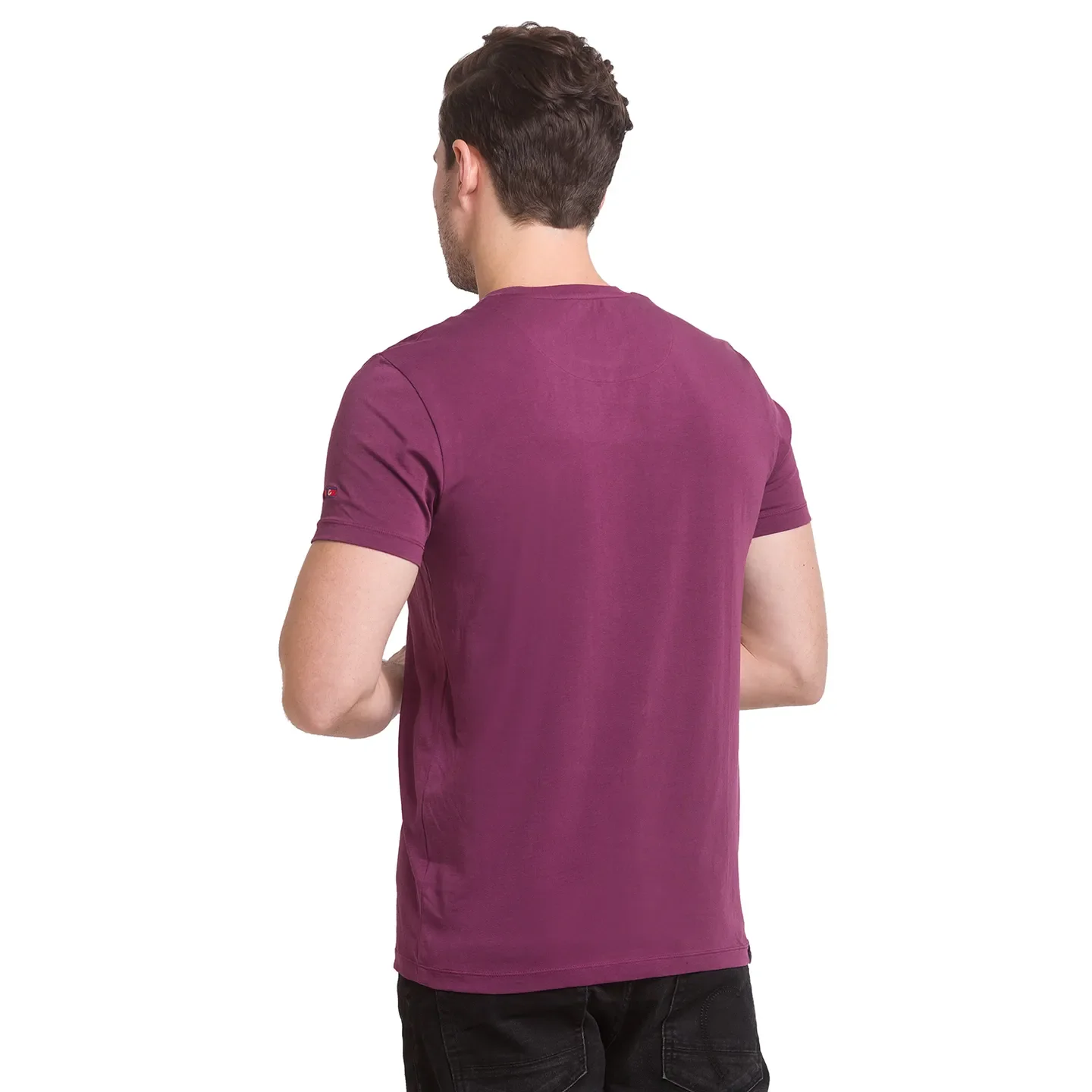 Fig Regular Fit Round Neck Men's T-Shirt by Being Human Clothing - Image 9