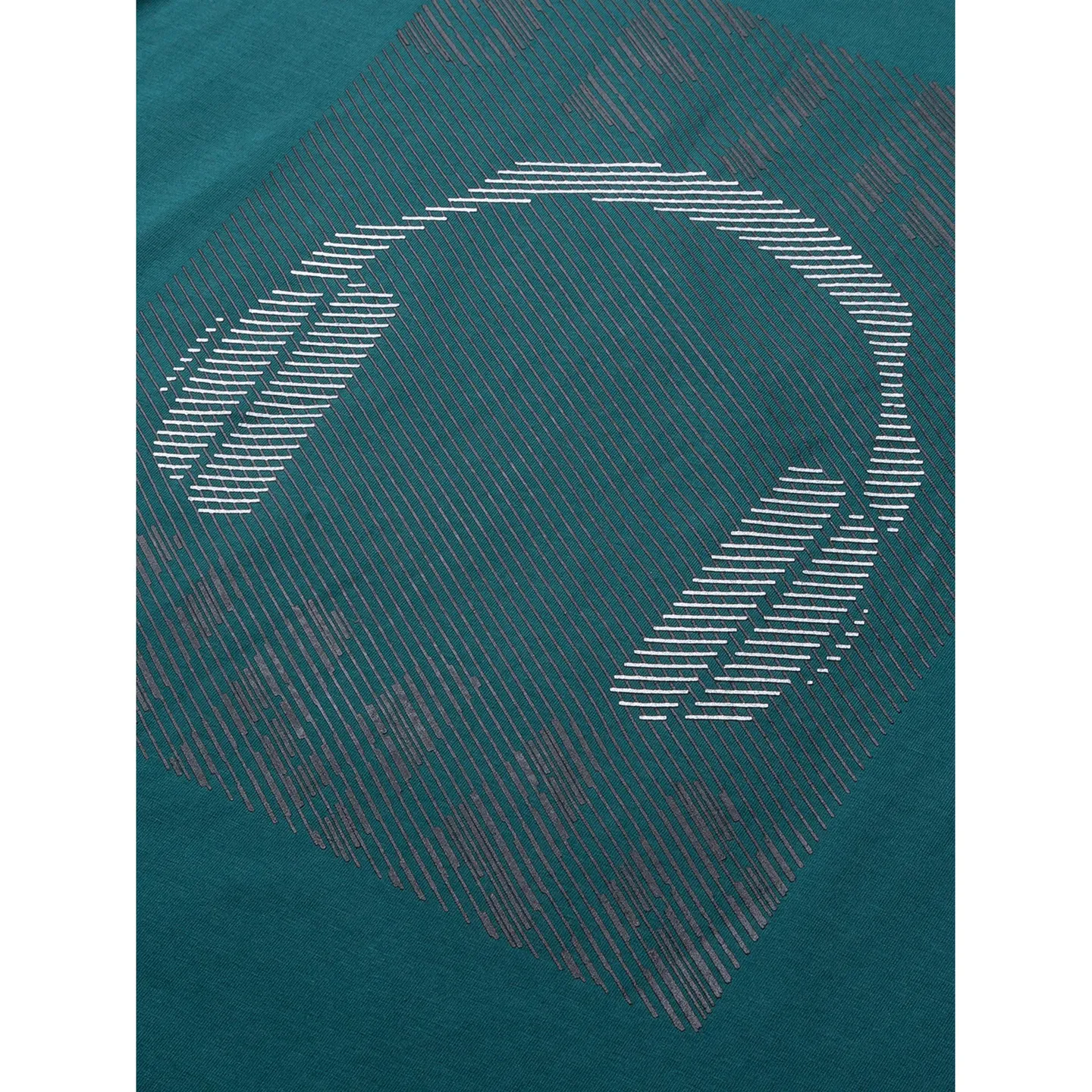 Forest Green Regular Fit Round Neck Men's T-Shirt by Being Human Clothing - Image 6