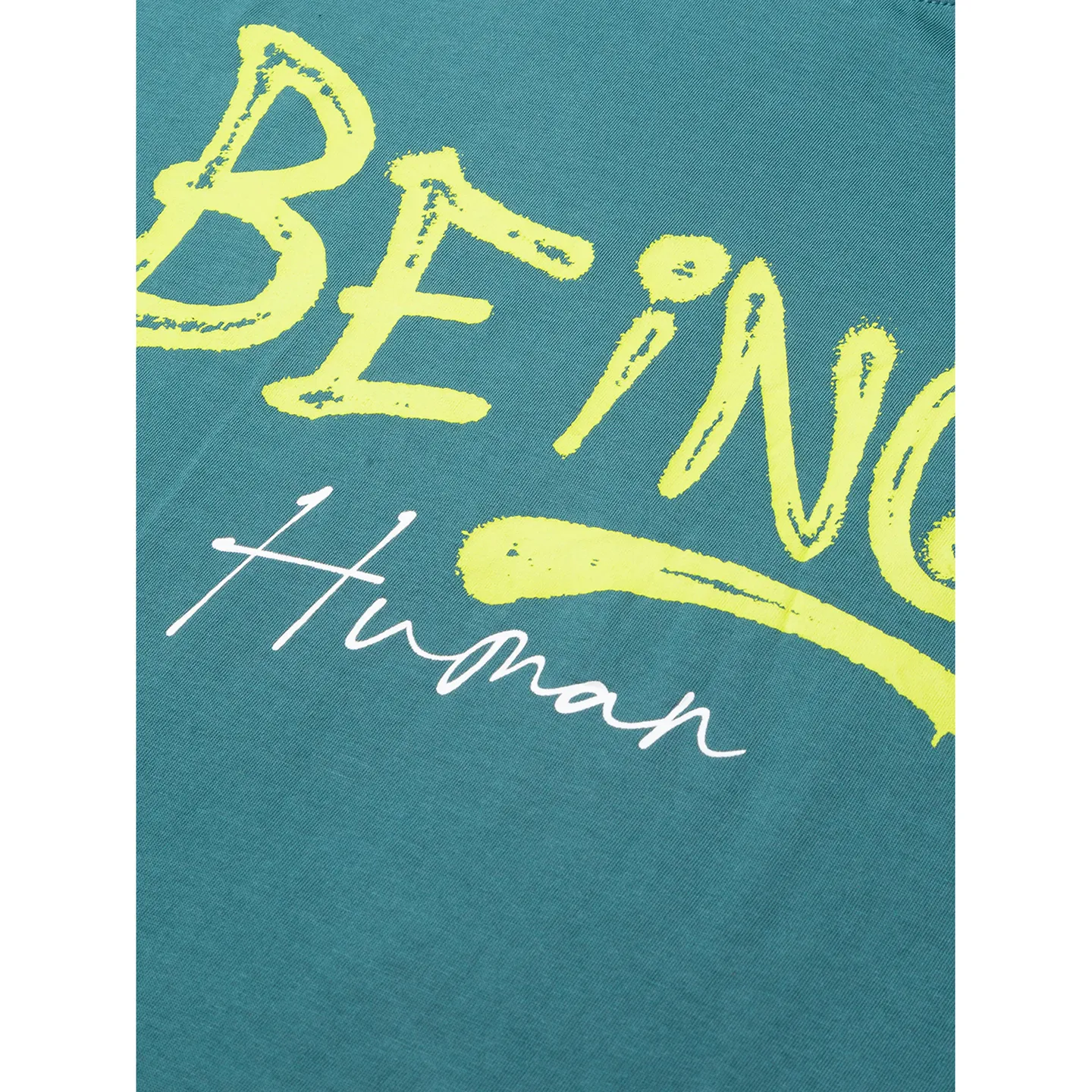Forest Green Regular Fit Round Neck Men's T-Shirt by Being Human Clothing