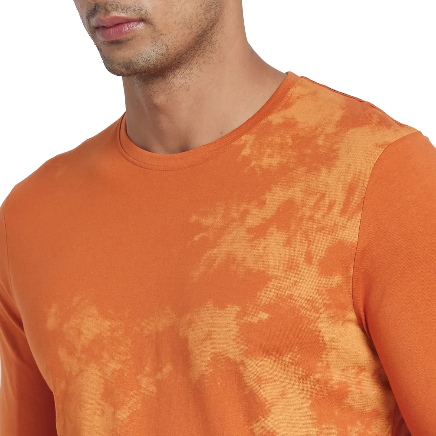 Gold Flam Regular Fit Round Neck Men's T-Shirt by Being Human Clothing - Image 4