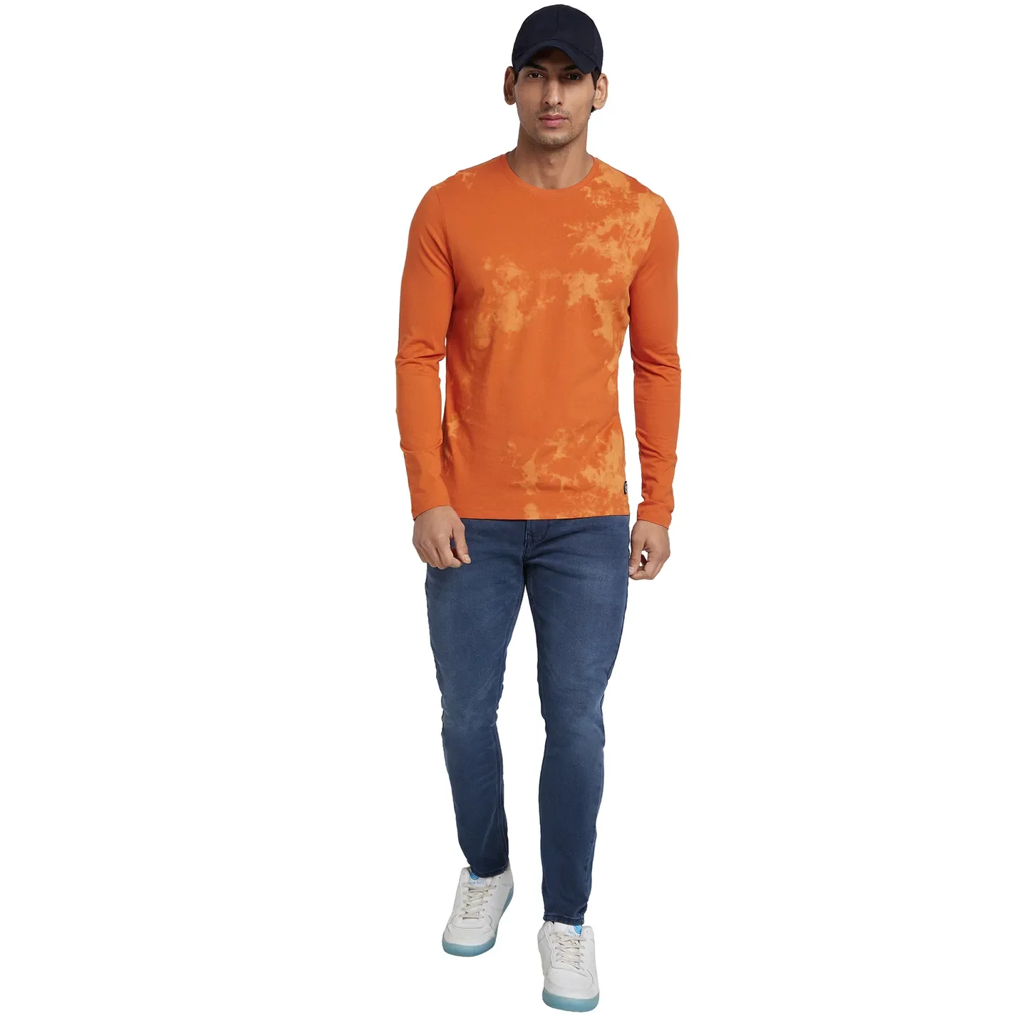Gold Flam Regular Fit Round Neck Men's T-Shirt by Being Human Clothing - Image 6