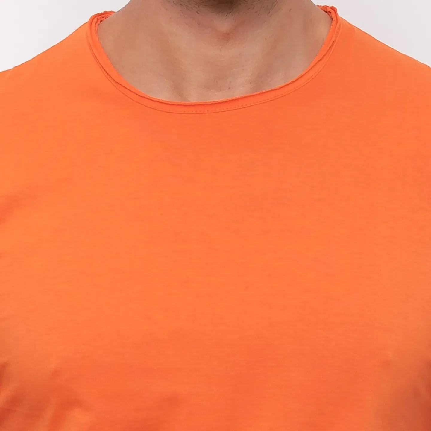 Orange Regular Fit Men's Short Sleeves T-Shirt by Being Human Clothing - Image 5