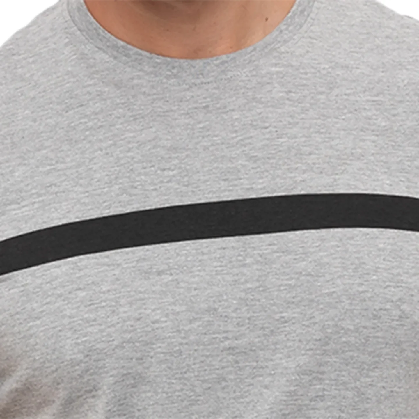 Grey Regular Fit Men's Short Sleeves T-Shirt by Being Human Clothing - Image 4